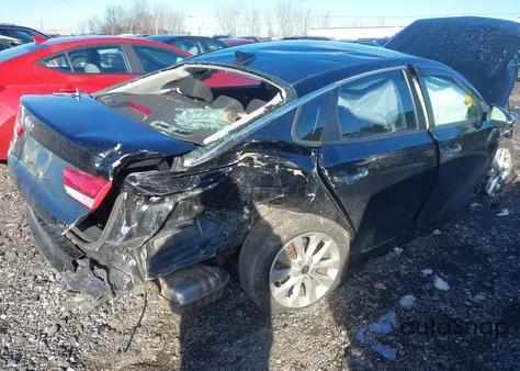 2018 Kia Optima Lx из США, поврежденный, VIN 5XXGT4L31JG266257